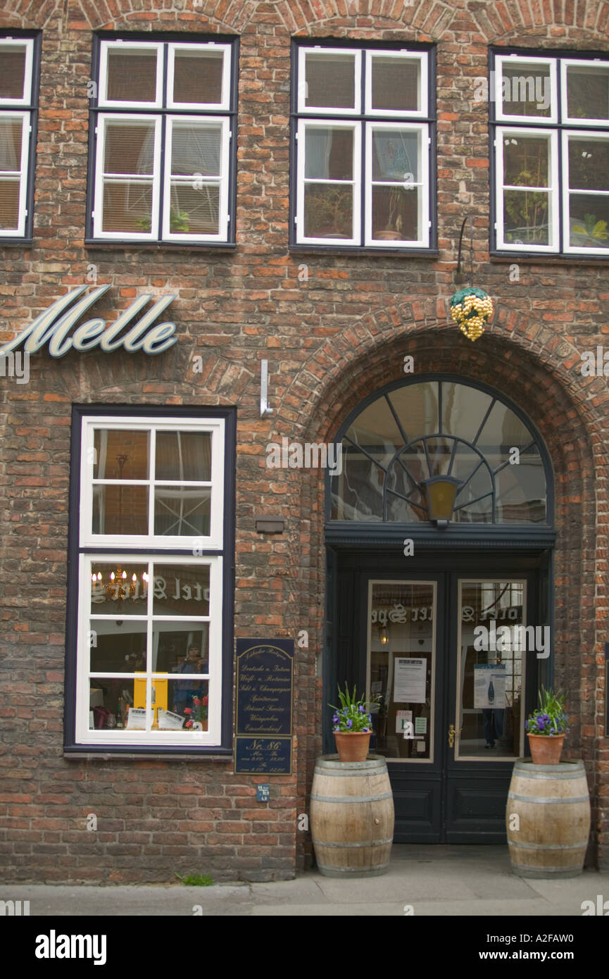 restaurant, Lubeck, germany Stock Photo Alamy