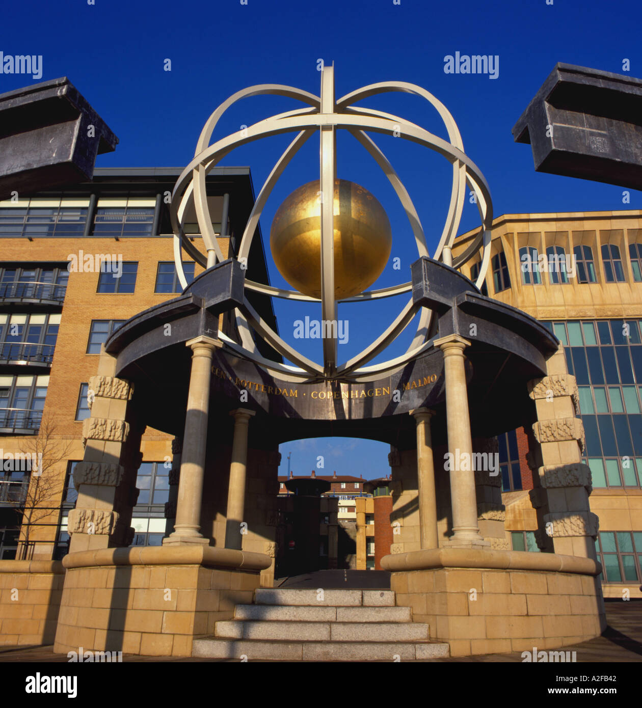 Sculpture on the East Quayside, Newcastle upon Tyne, Tyneside, Tyne