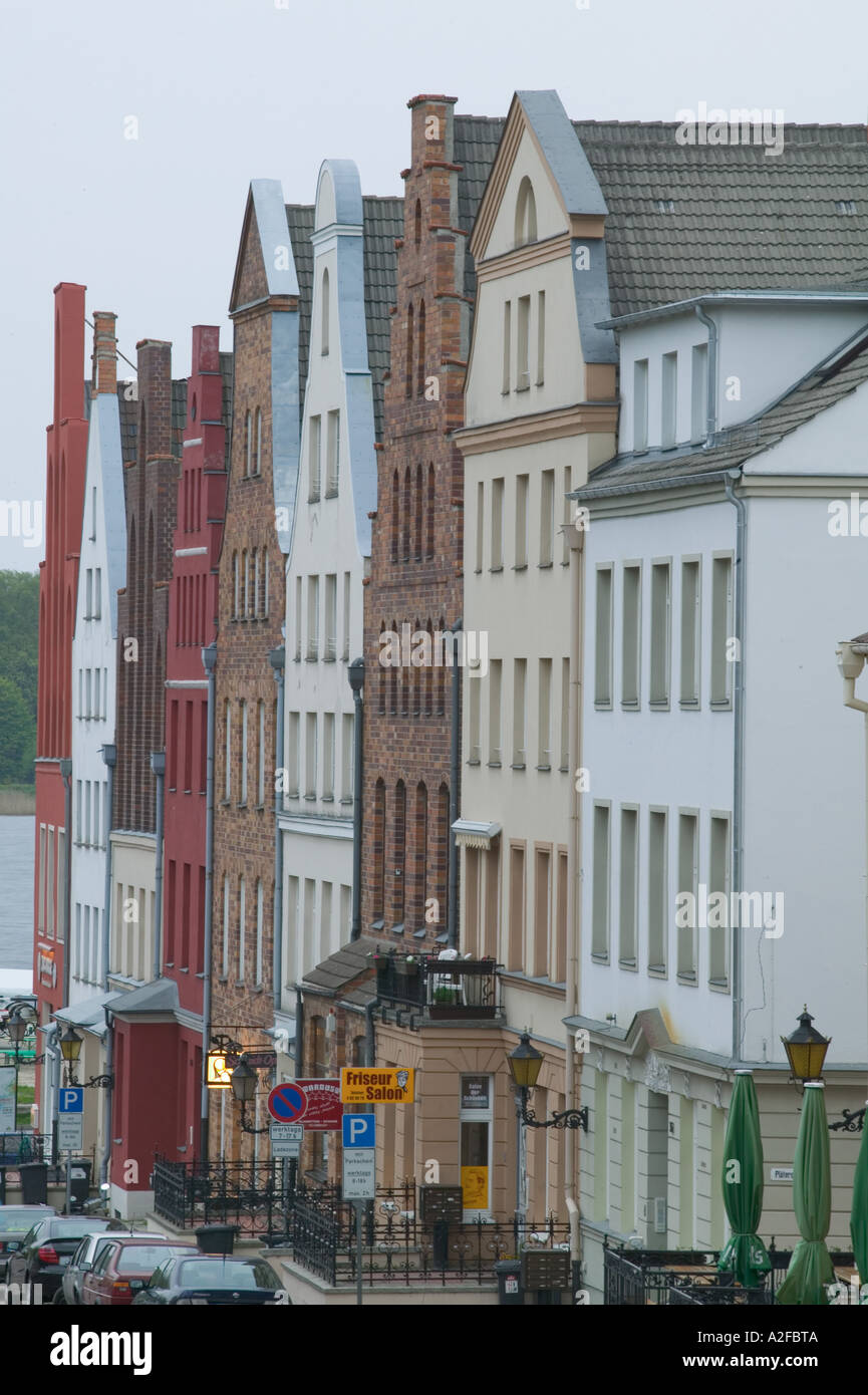 old town, Rostock, Germany Stock Photo - Alamy