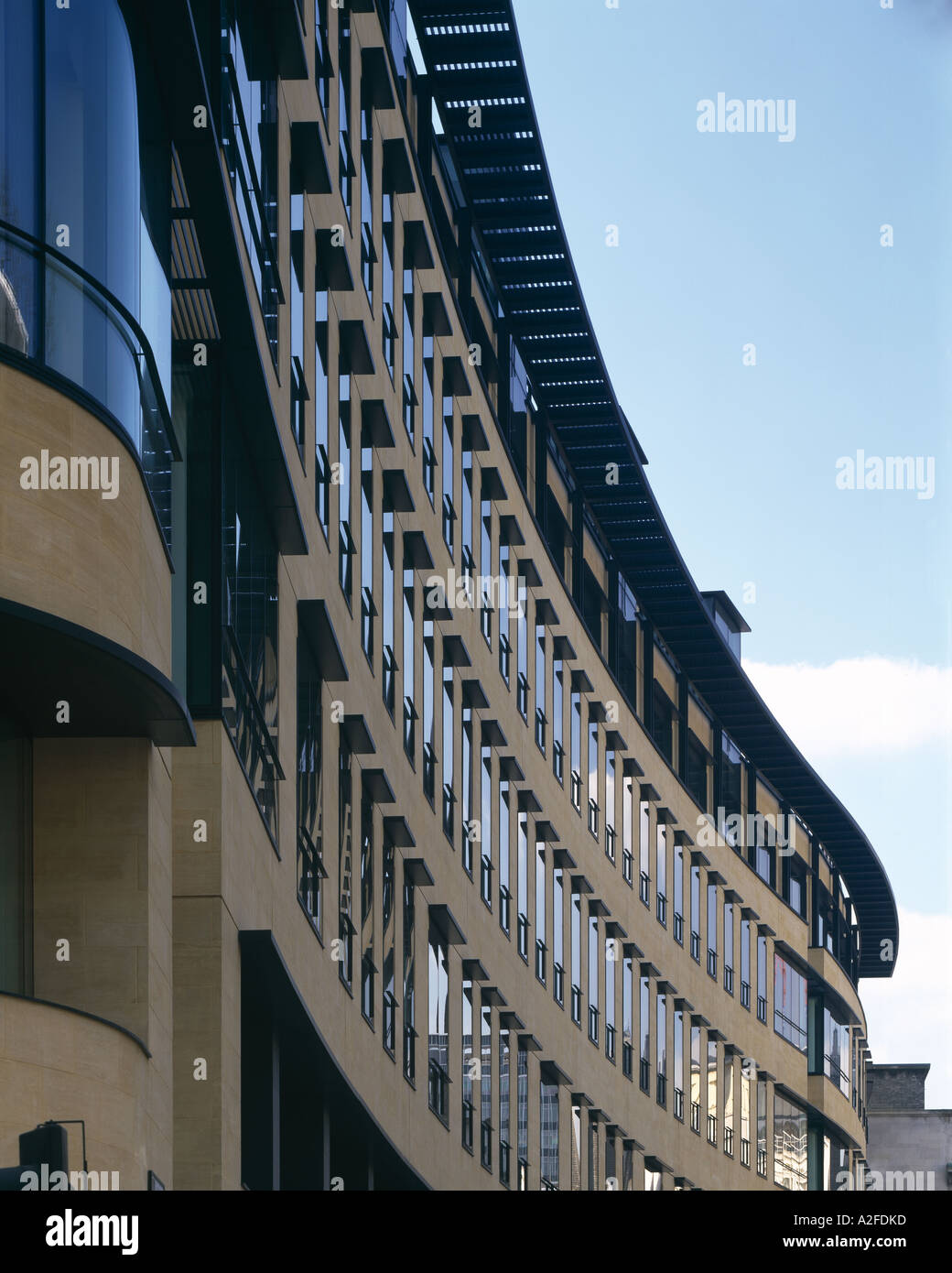 Deutsche Bank, Winchester House, London. Exterior. Architect Swankey