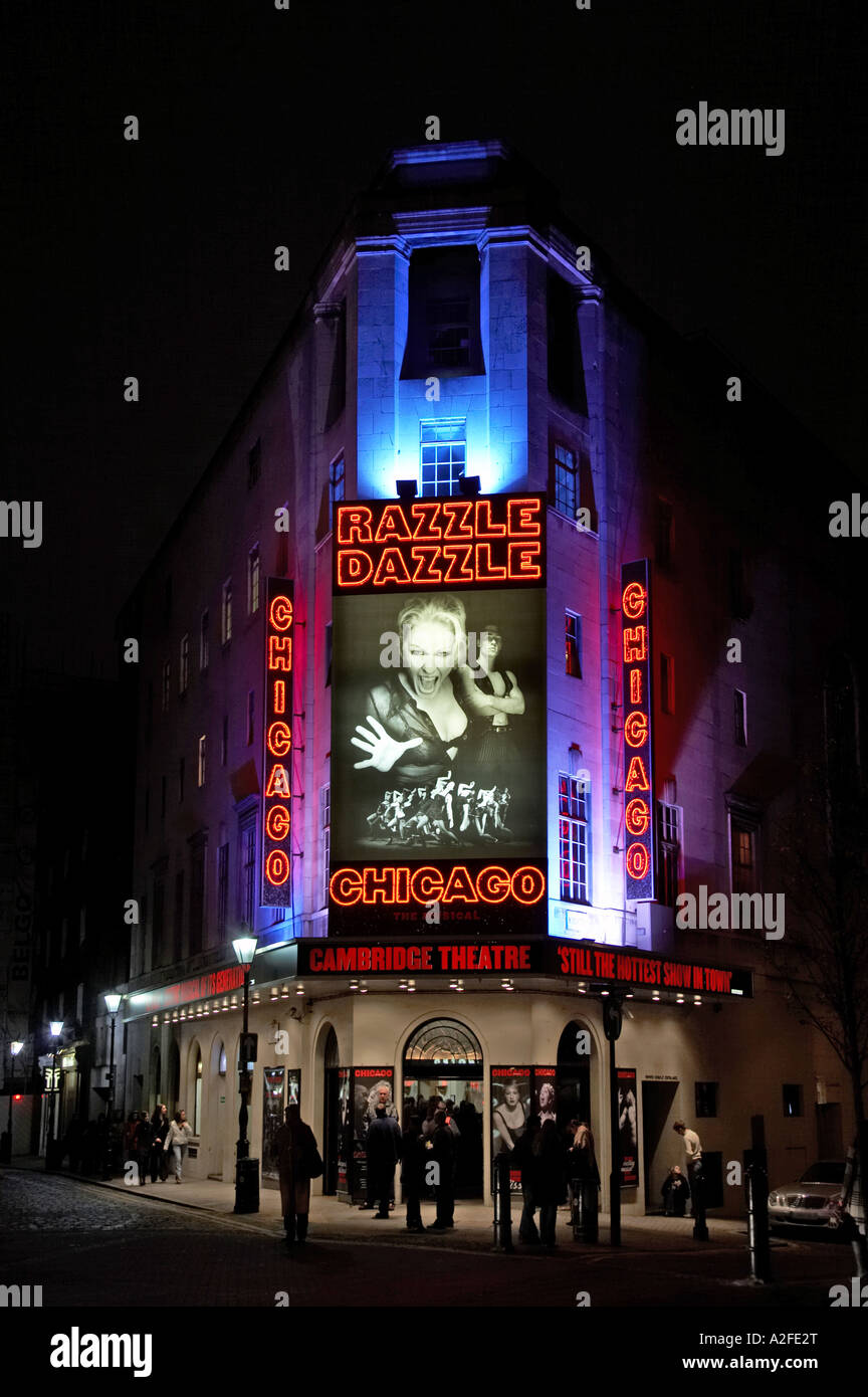 At The Cambridge Theatre In London High Resolution Stock Photography ...