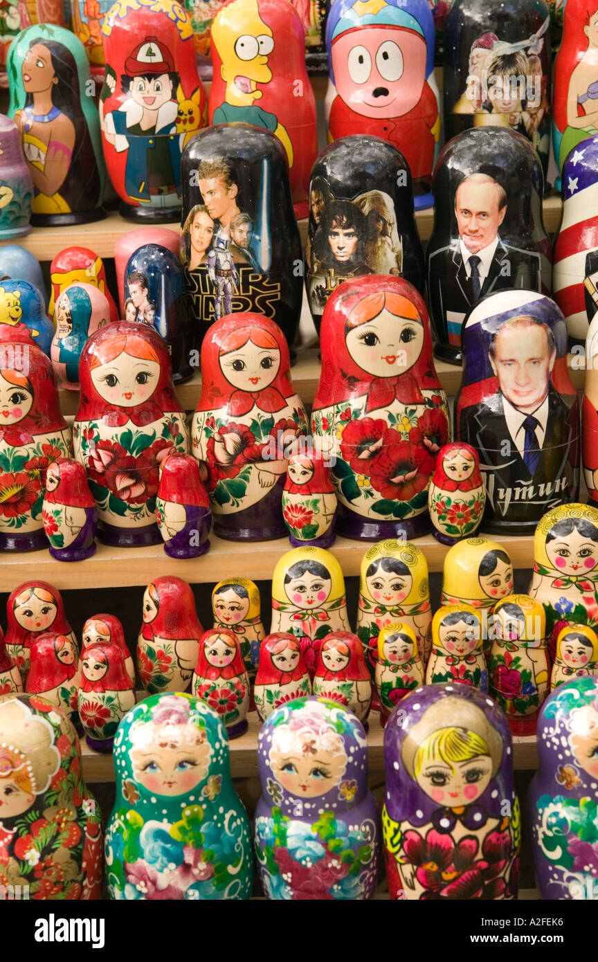 HUNGARY, Budapest: Matryoshka Nesting Dolls Stock Photo - Alamy