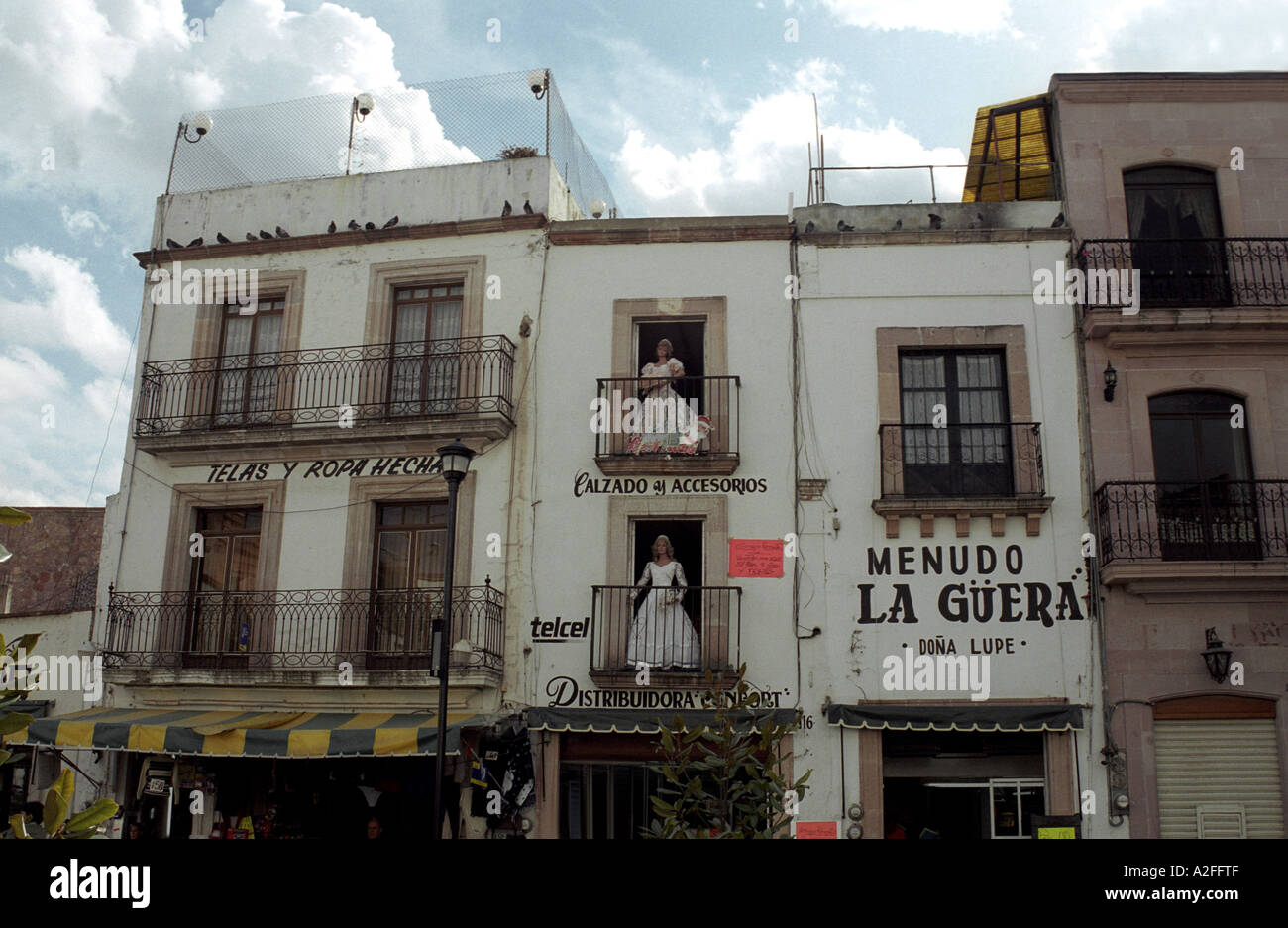 Wedding dress shop front in Zacatecas, Mexico Stock Photo Alamy