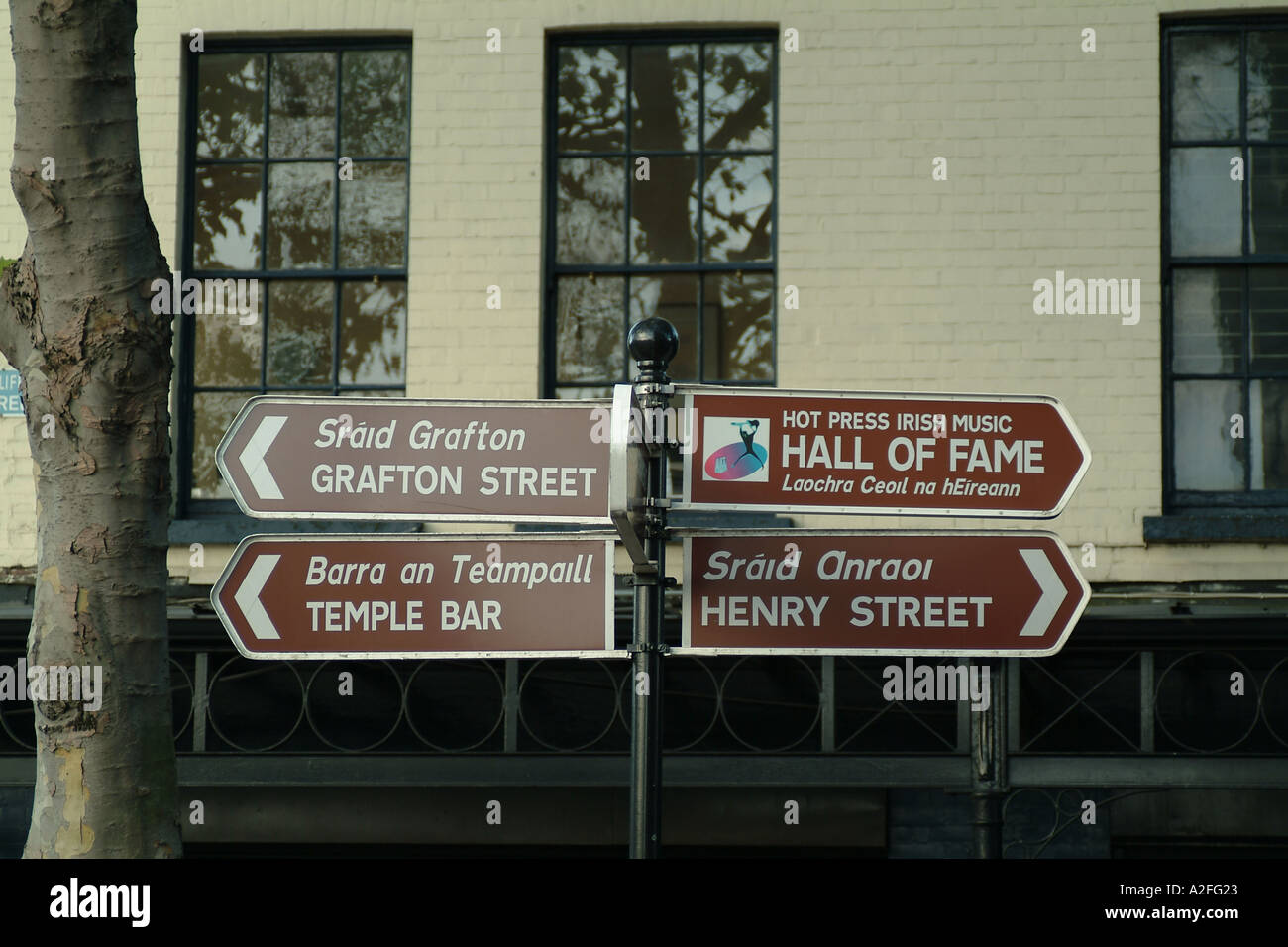 Grafton street sign hires stock photography and images Alamy