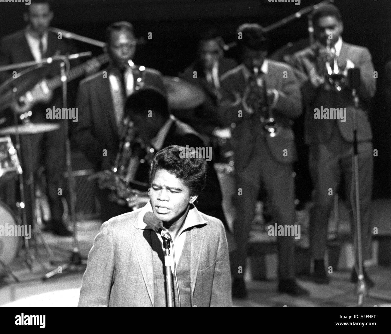 James brown on tv hi-res stock photography and images - Alamy
