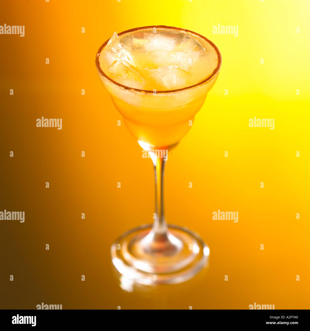 Cocktail Orange Chocolate Chiller Drambuie Orange sparkling water
