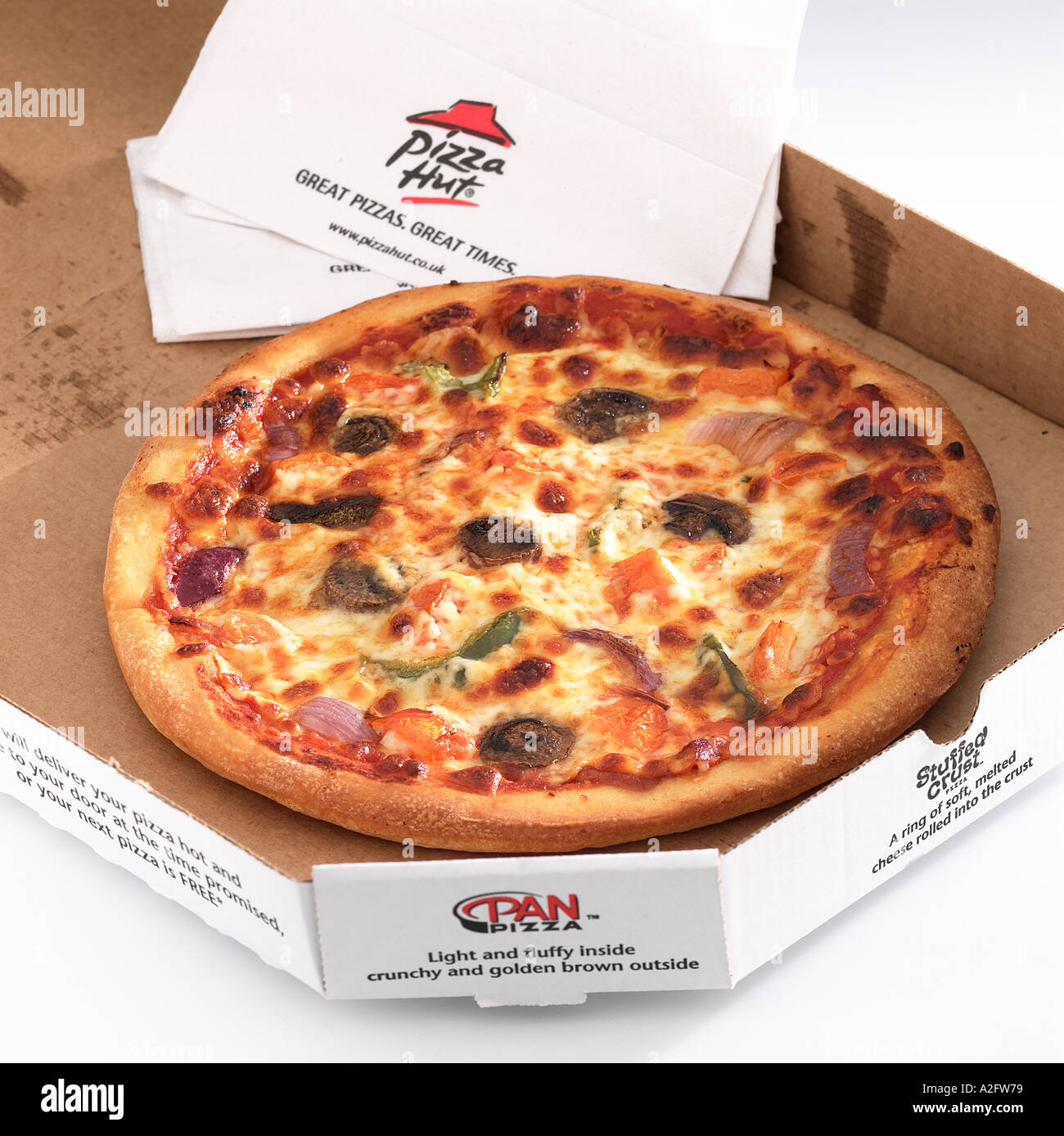 Italian Vegetable Supreme Pizza Keywords Pizza Hut Takeaway Stock Photo italian-vegetable-supreme-pizza-keywords-pizza-hut-takeaway-stock-photo