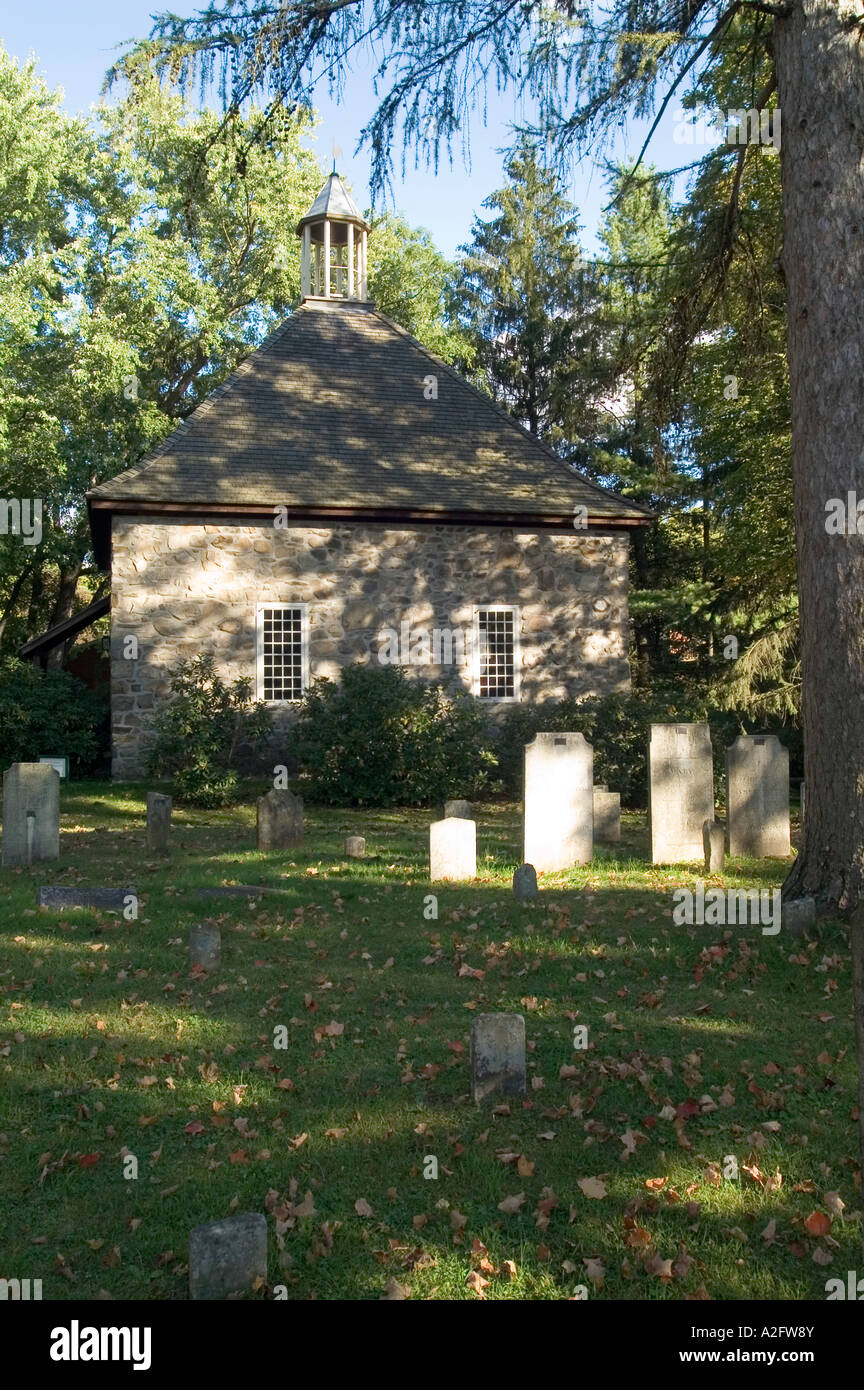 French Church, Huguenot Street, New Paltz, New York Stock Photo