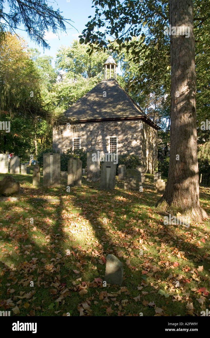 French Church, Huguenot Street, New Paltz, New York Stock Photo