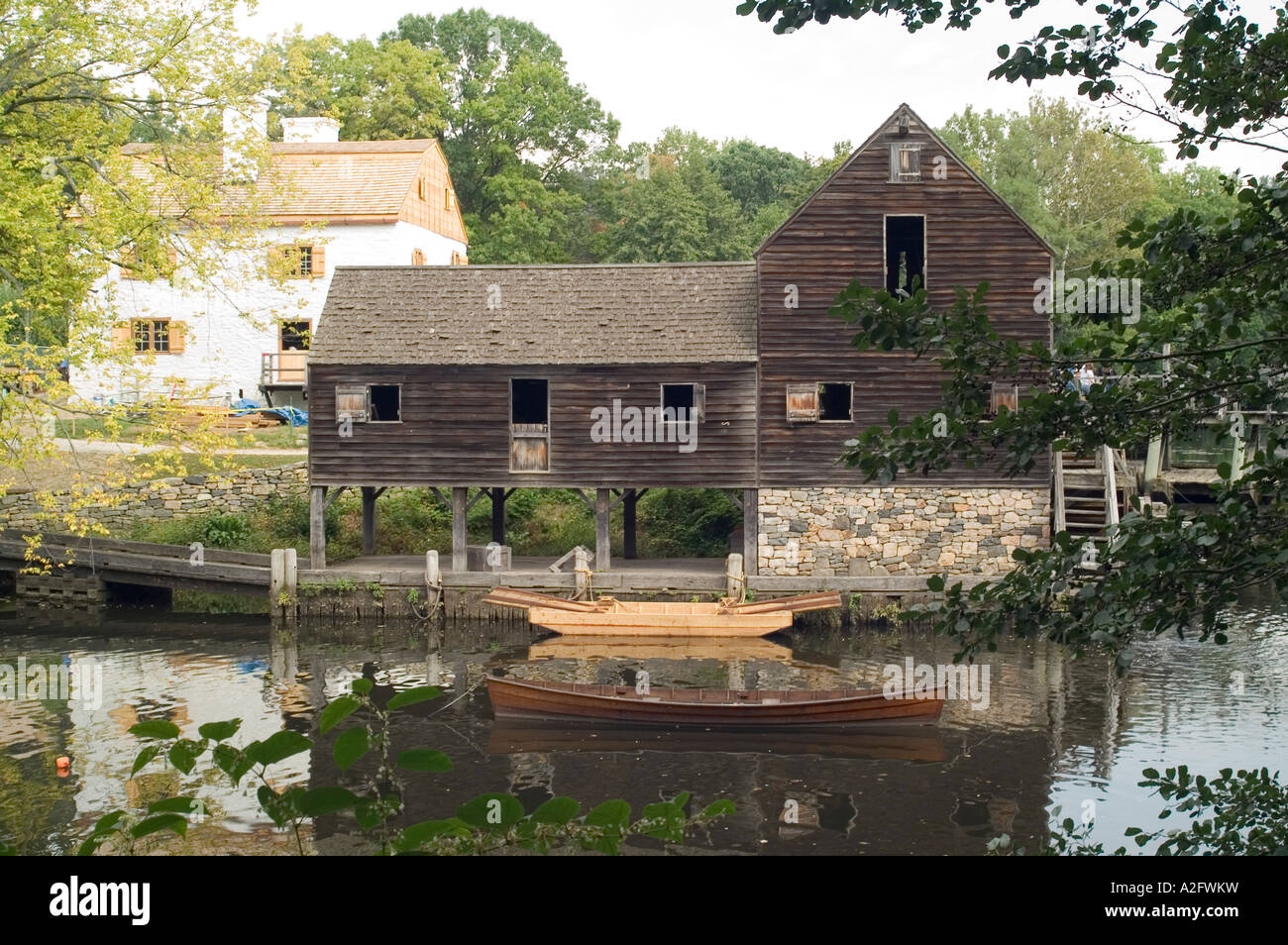Philipsburg Manor Sleepy Hollow New York Stock Photo 10511100