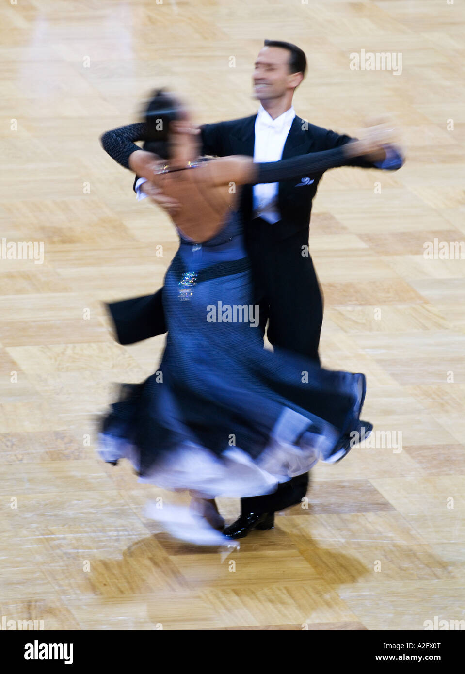 professional Ballroom Dancers dancing Stock Photo Alamy