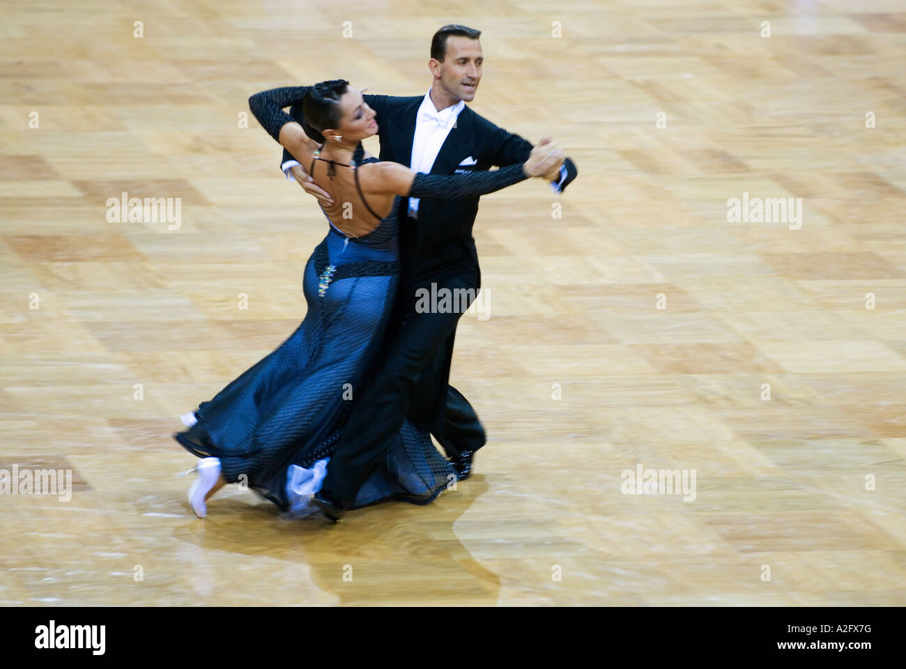 professional Ballroom Dancers dancing Stock Photo Alamy