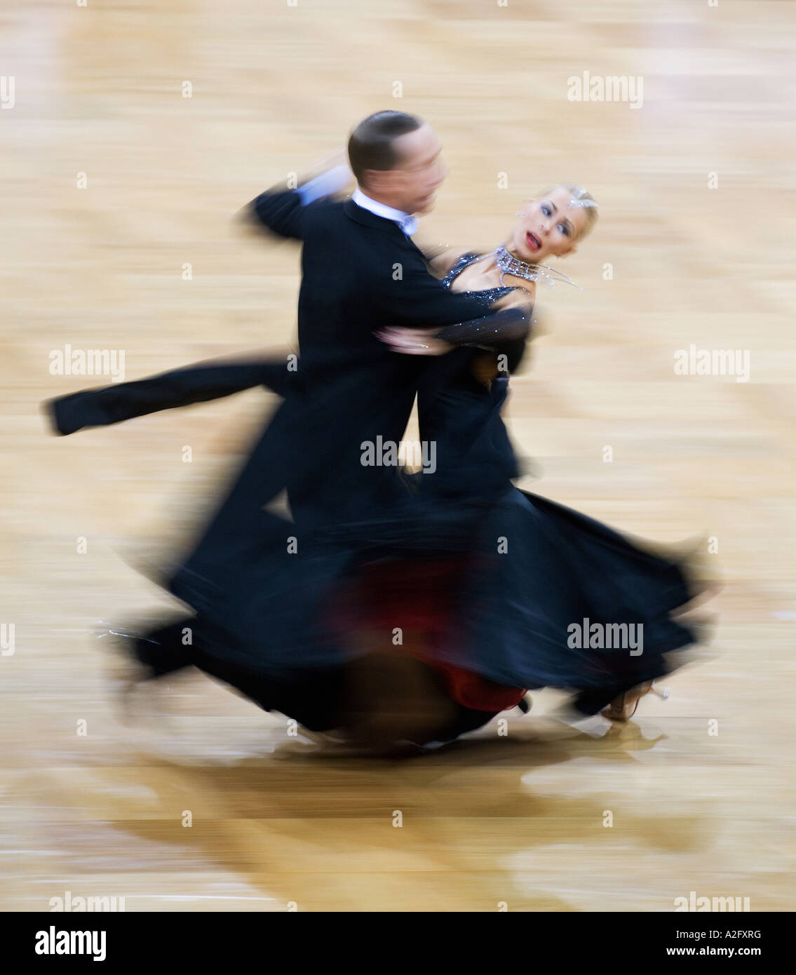 professional Ballroom Dancers dancing Stock Photo Alamy