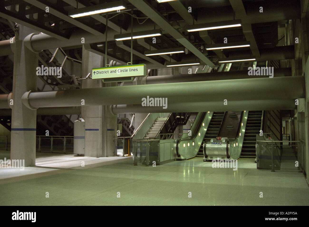 Jubilee line London Stock Photo Alamy