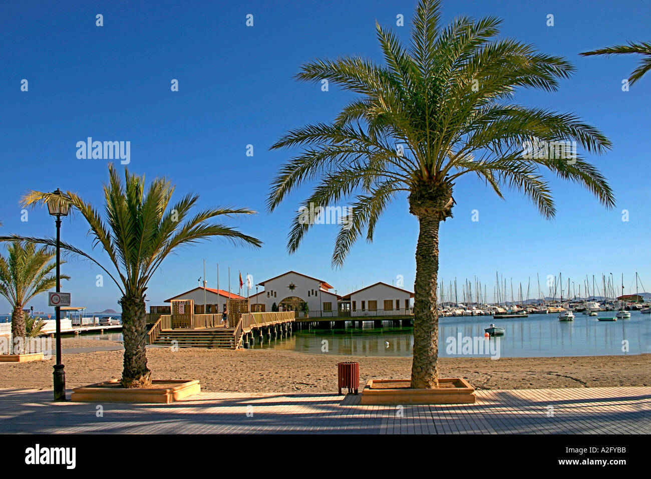 Mar Menor Yacht Club Andalusia Spain Stock Photo Alamy