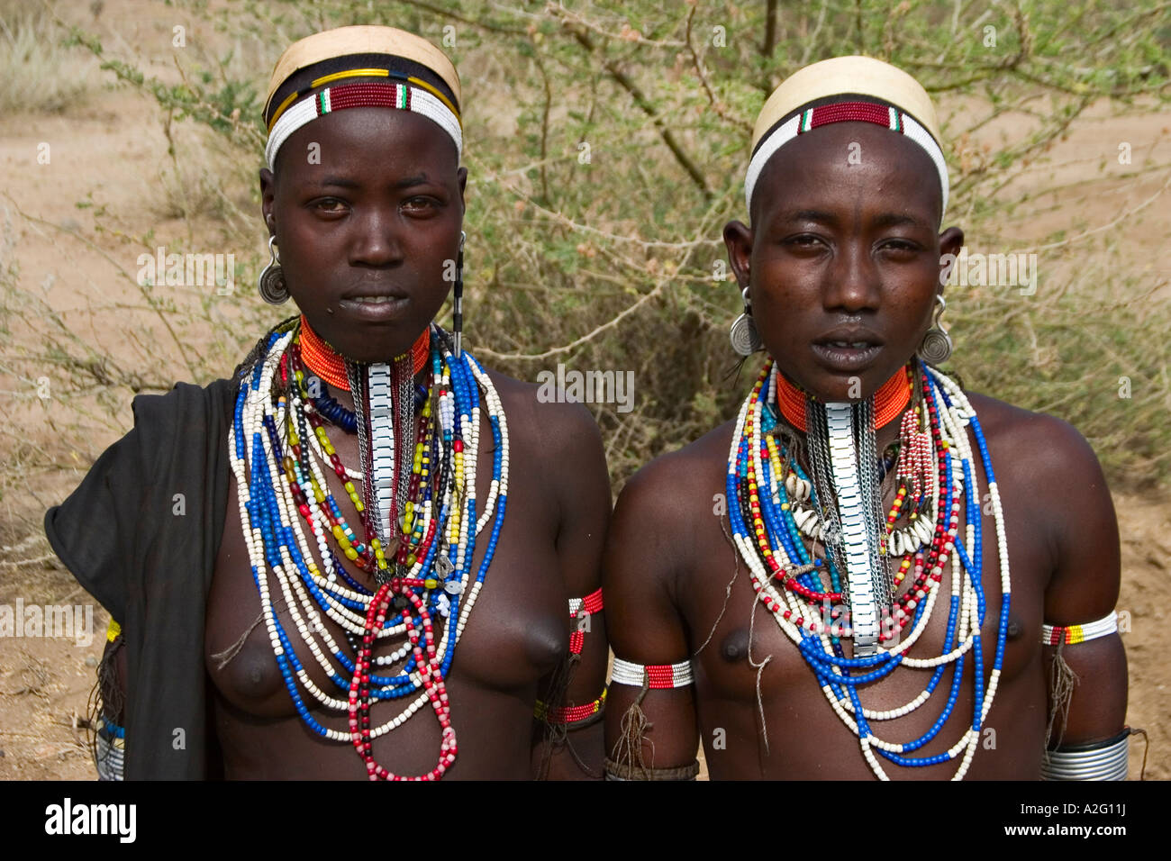 Arbore women, Omo Valley, Ethiopia, Africa Stock Photo - Alamy