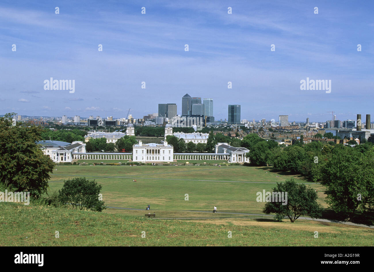 Greenwich park observatory view hi-res stock photography and images - Alamy