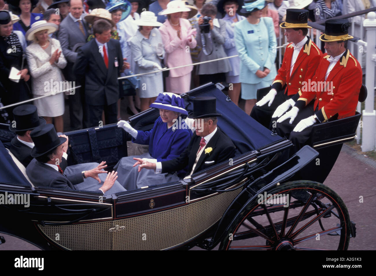 Queen philip royal ascot hi-res stock photography and images - Alamy