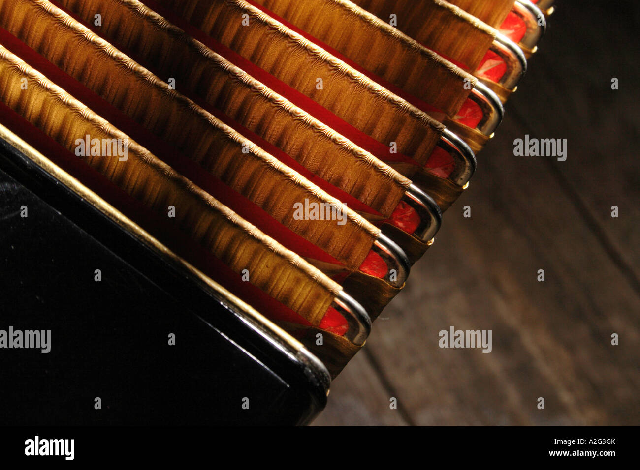 Musical Melodion, Accordion Bellows Abstract Stock Photo Alamy