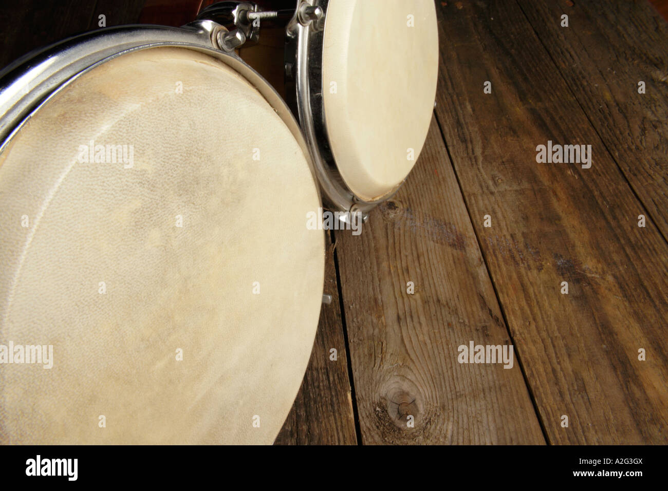 Bongo Drums Abstract Stock Photo