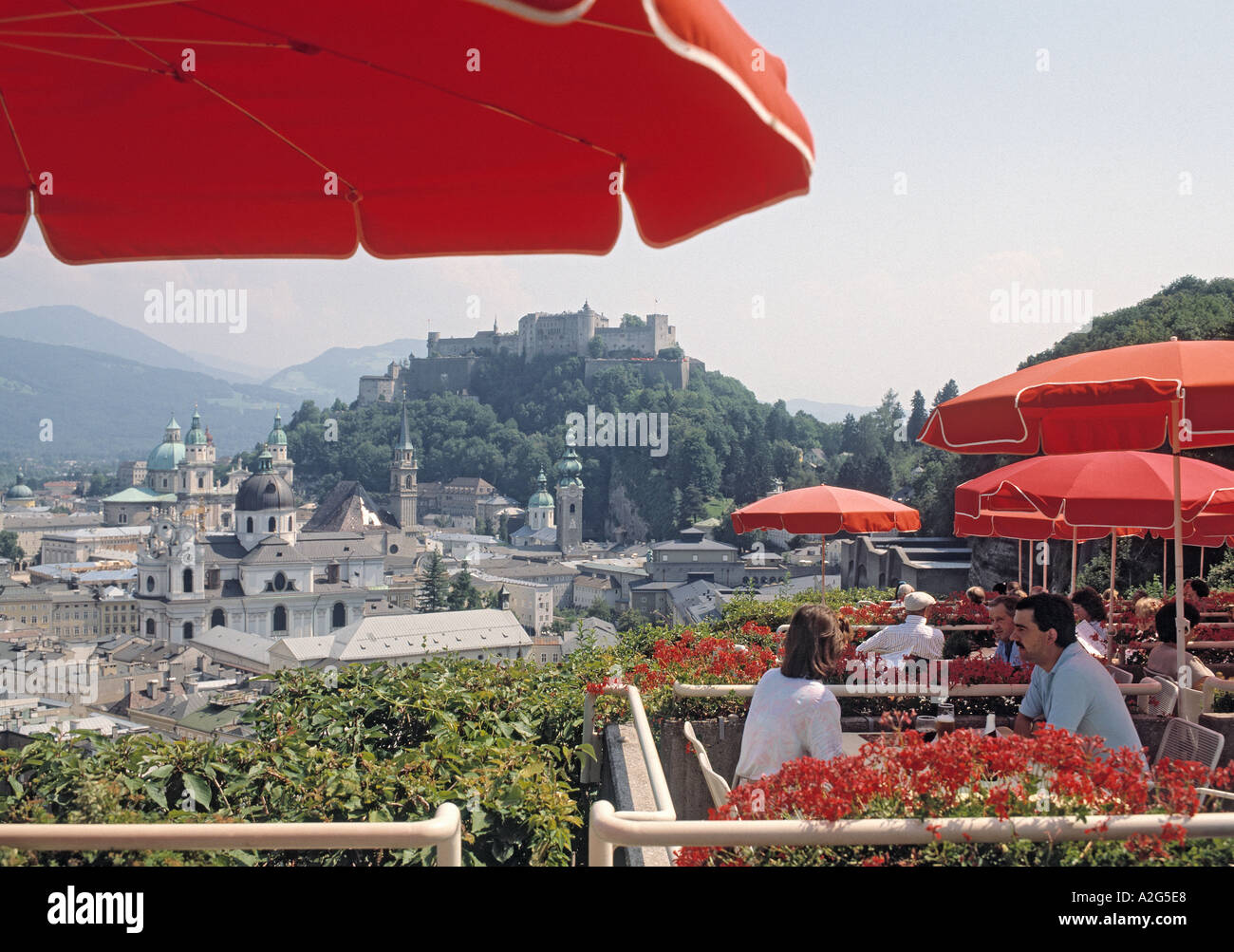 Winkler cafe castle salzburg austria hires stock photography and