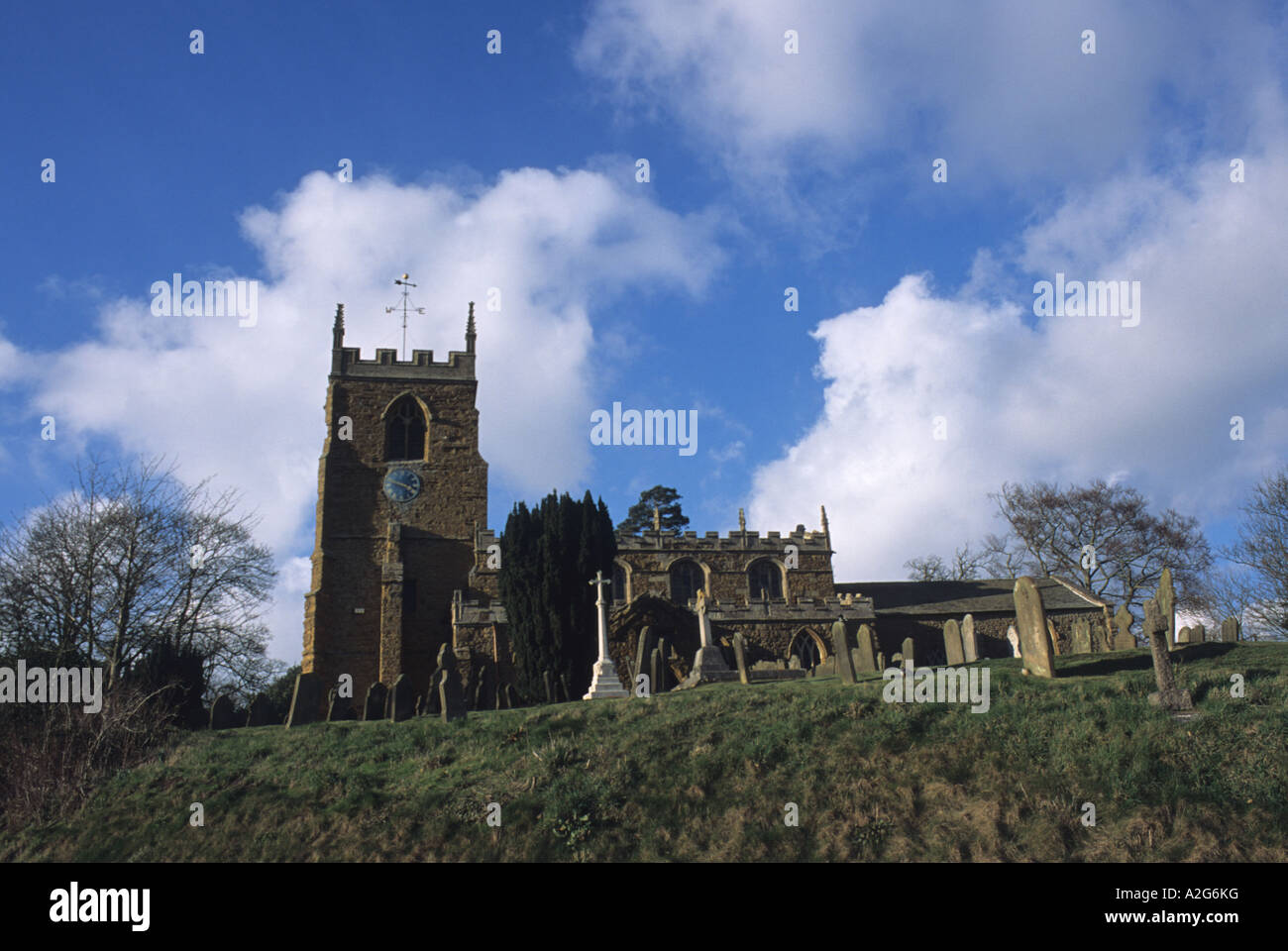 Church of All Saints, Tealby, Lincolnshire, United Kingdom. Stock Photo