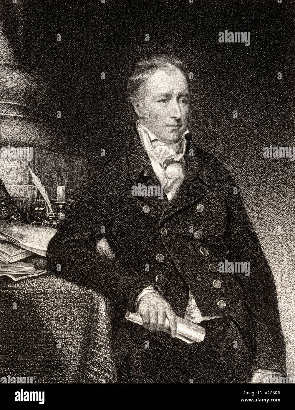 Henry Lascelles, Viscount Lascelles, 2nd Earl of Harewood, 1767 - 1841.  British politician and slave owner. Stock Photo