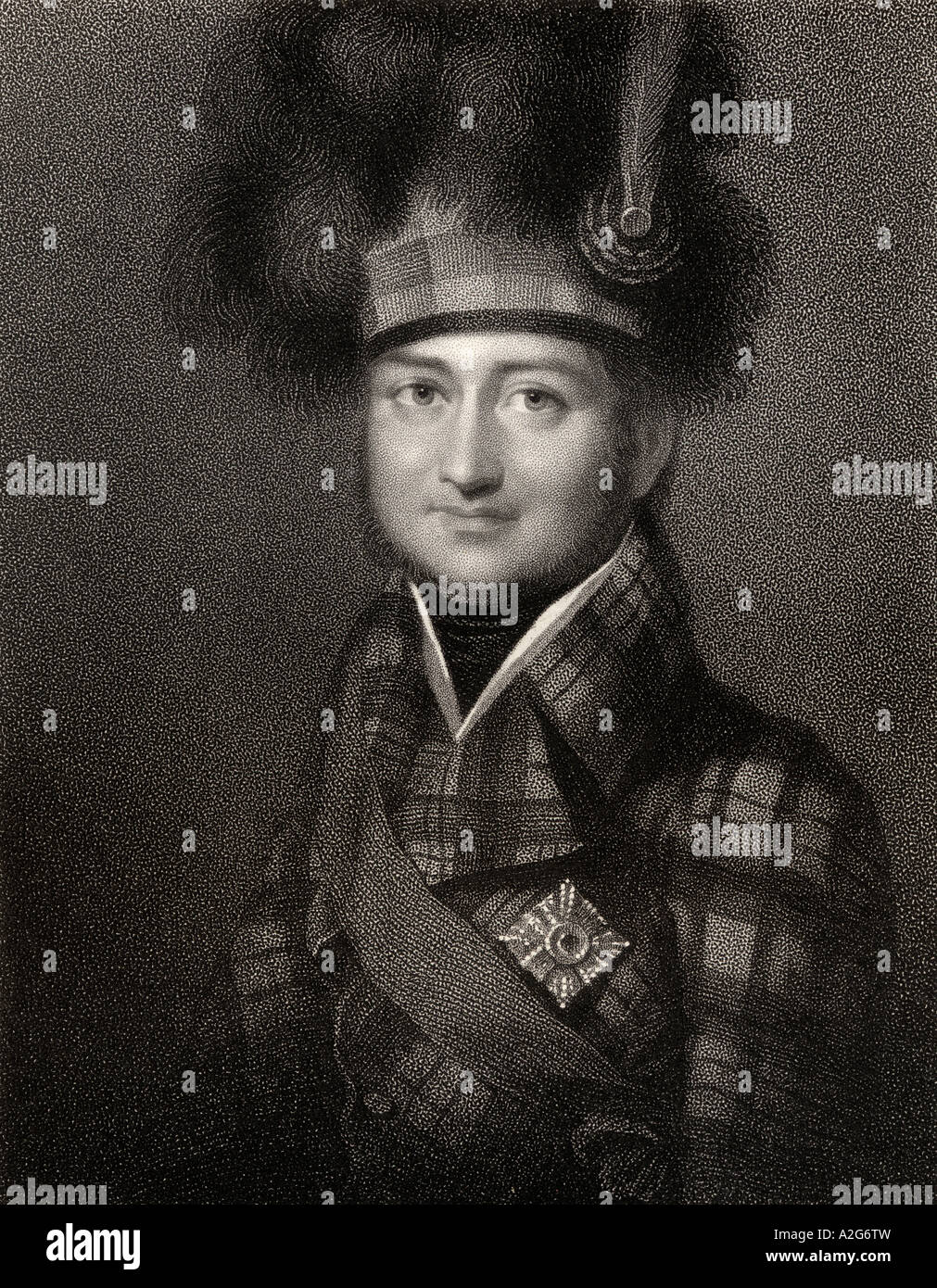 James Duff, 4th Earl of Fife, 1776 1857. Scottish soldier and