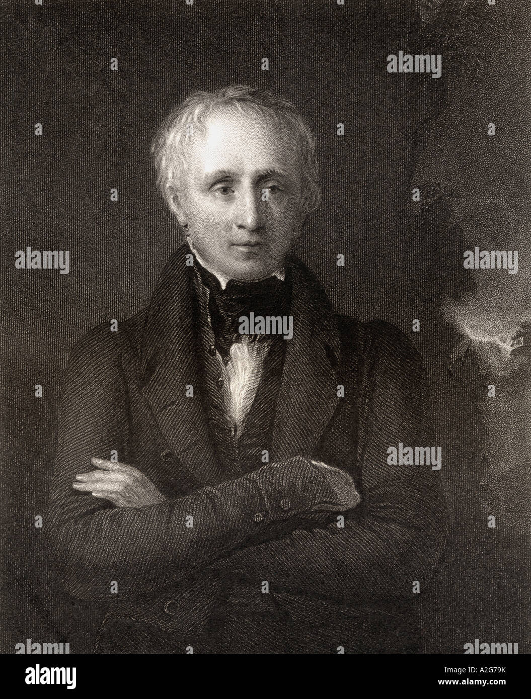 William Wordsworth, 1770 - 1850.  English poet. Stock Photo