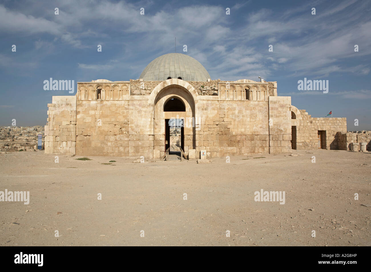 The Umayyad Palace al-Qasr Citadel Amman Jordan Stock Photo - Alamy