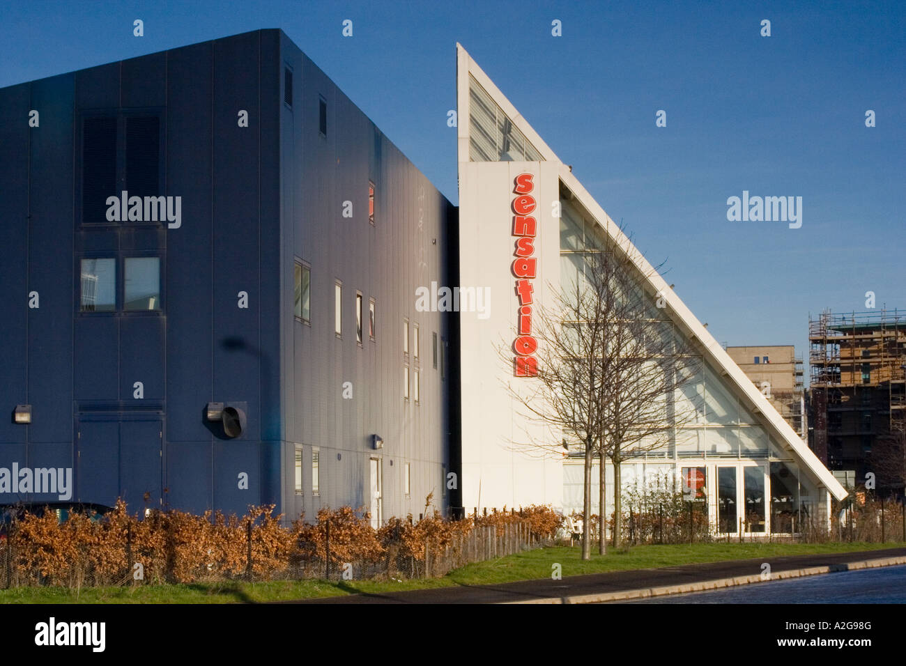 Science centre "Sensation" which exhibits old and modern Robotic and