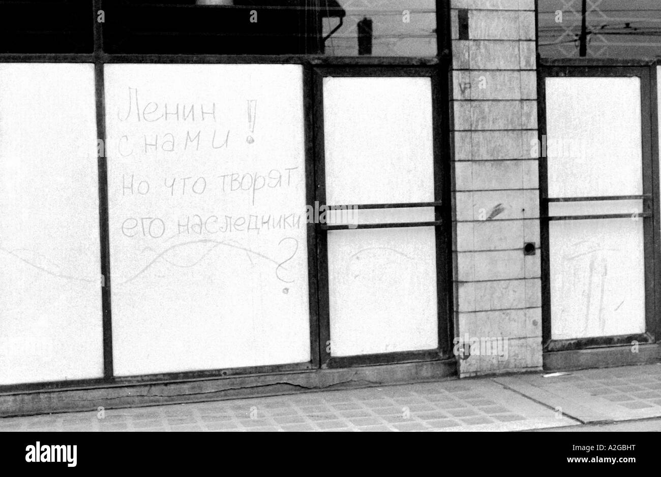 Soviet occupation in Czechoslovakia, 1968 Stock Photo