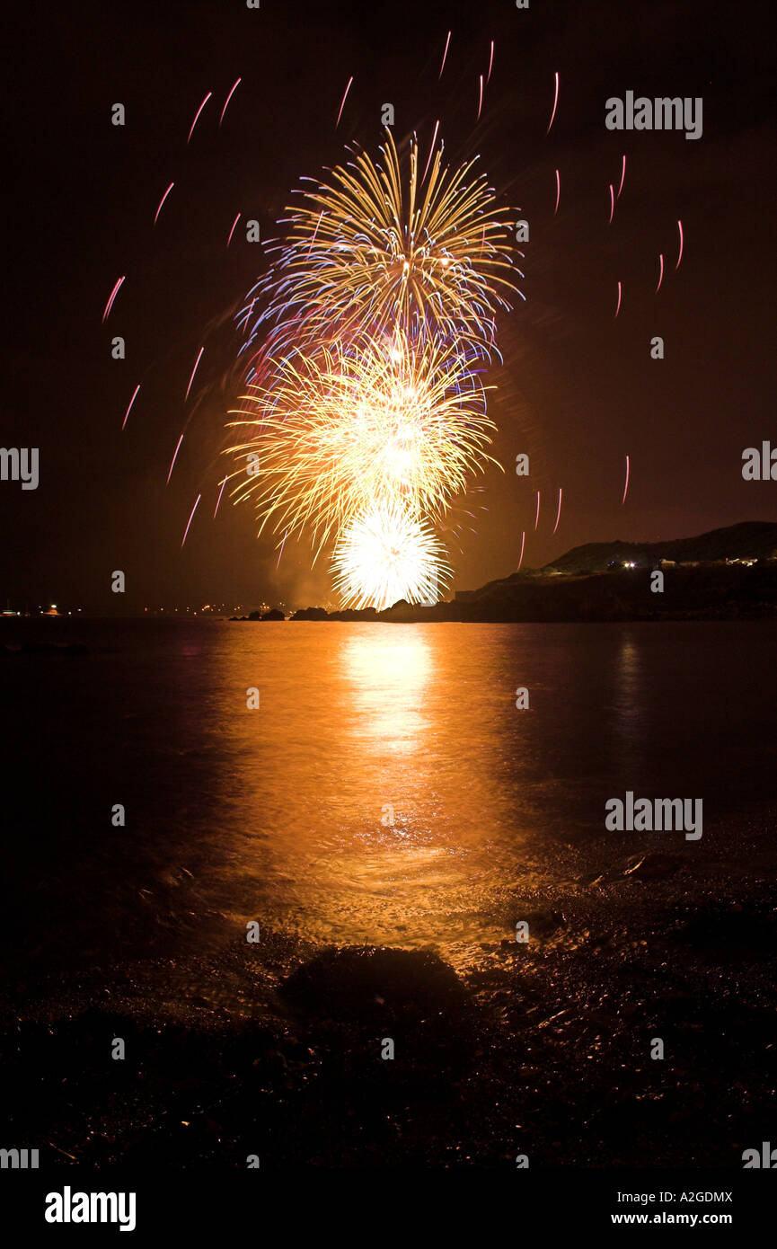 Plymouth Firework Championships 2006 Stock Photo