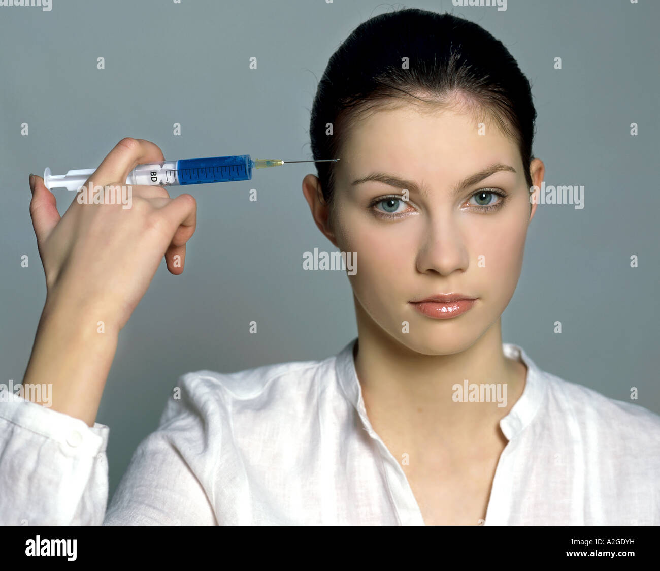 Botox head hi-res stock photography and images - Alamy