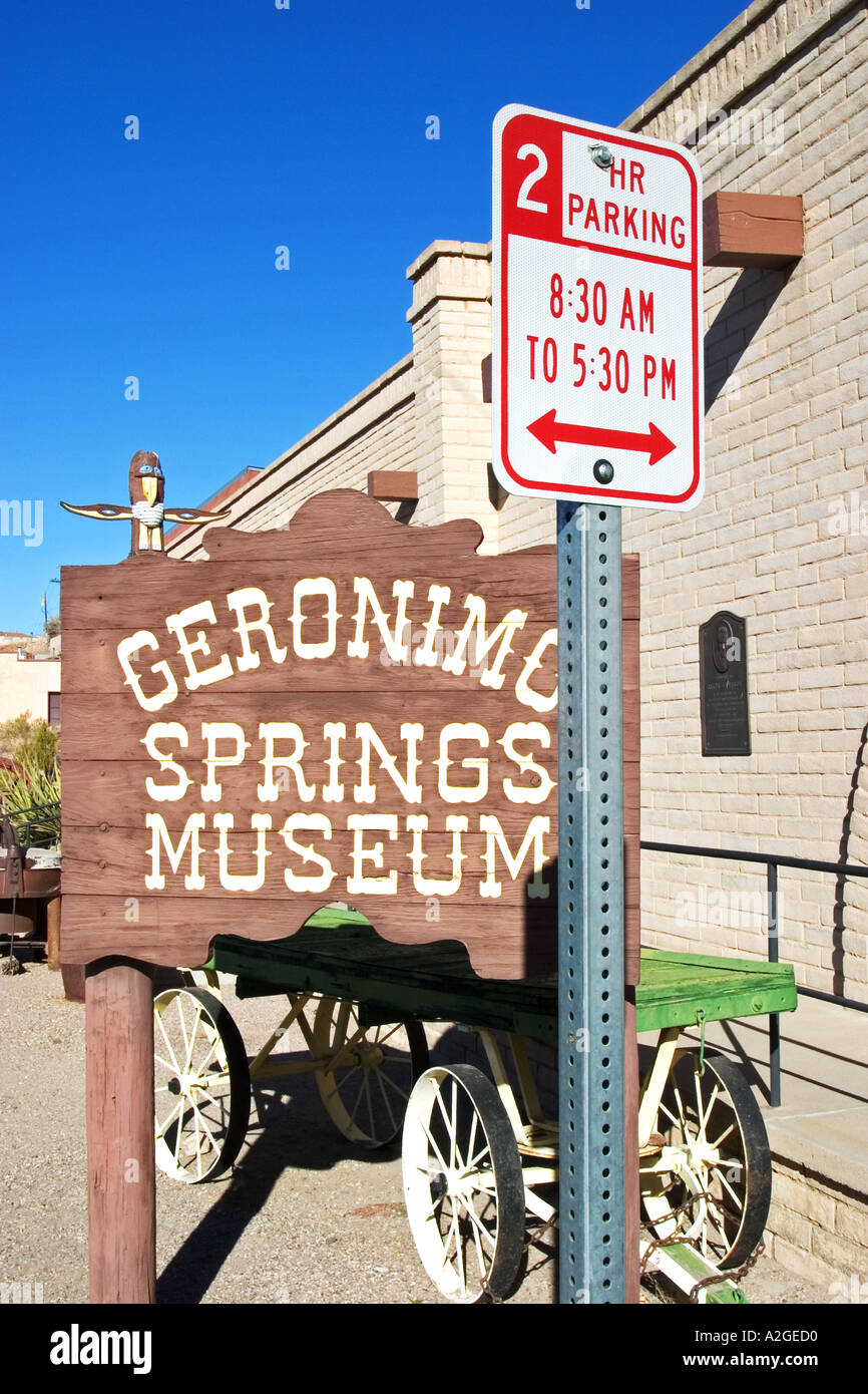 Geronimo Spring Museum Truth or Consequences New Mexico USA Stock Photo