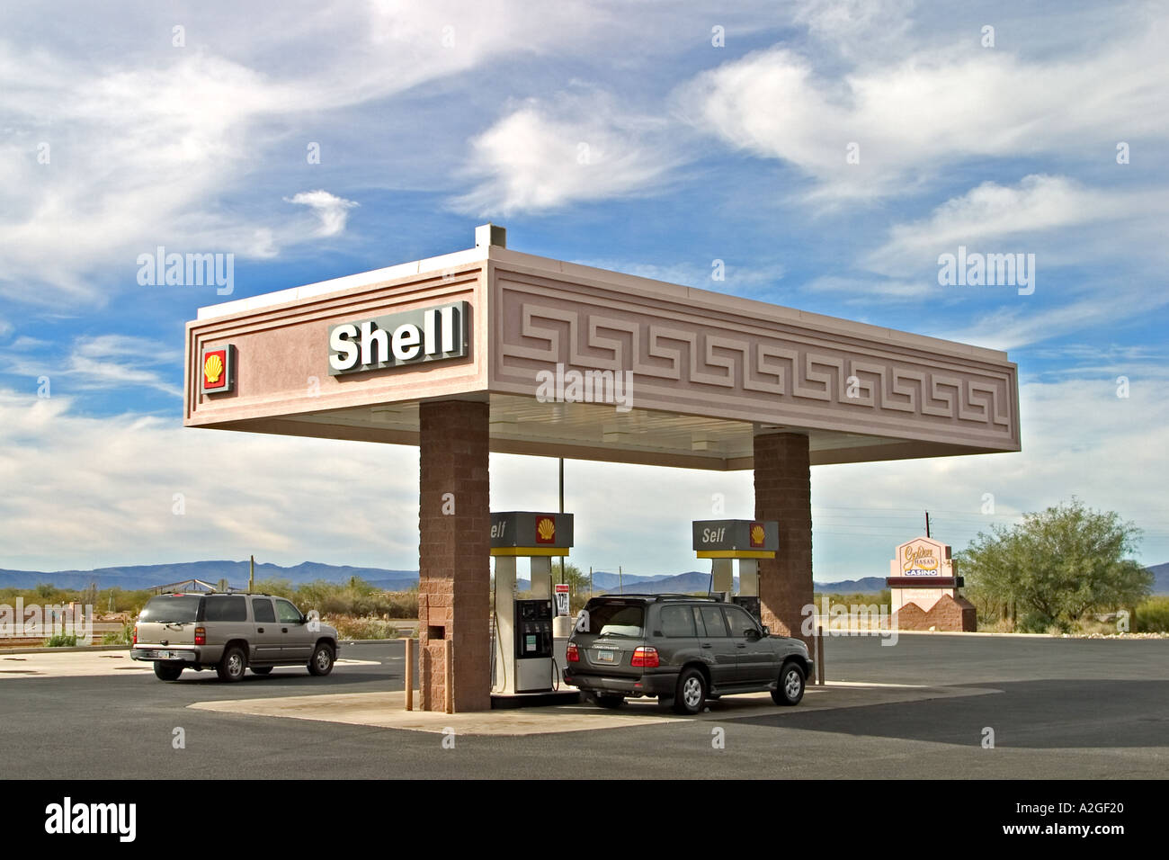 Shell Gas Petrol Fuel Station at the town of WHY Arizona USA Stock Photo 1937183 Alamy