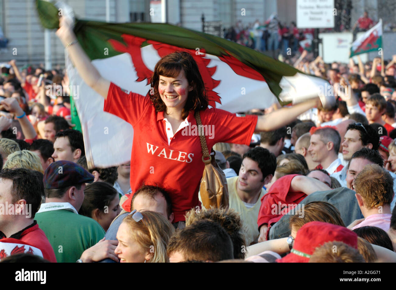 Cardiff City Wales Ultimate Table Desk Flag : : Patio