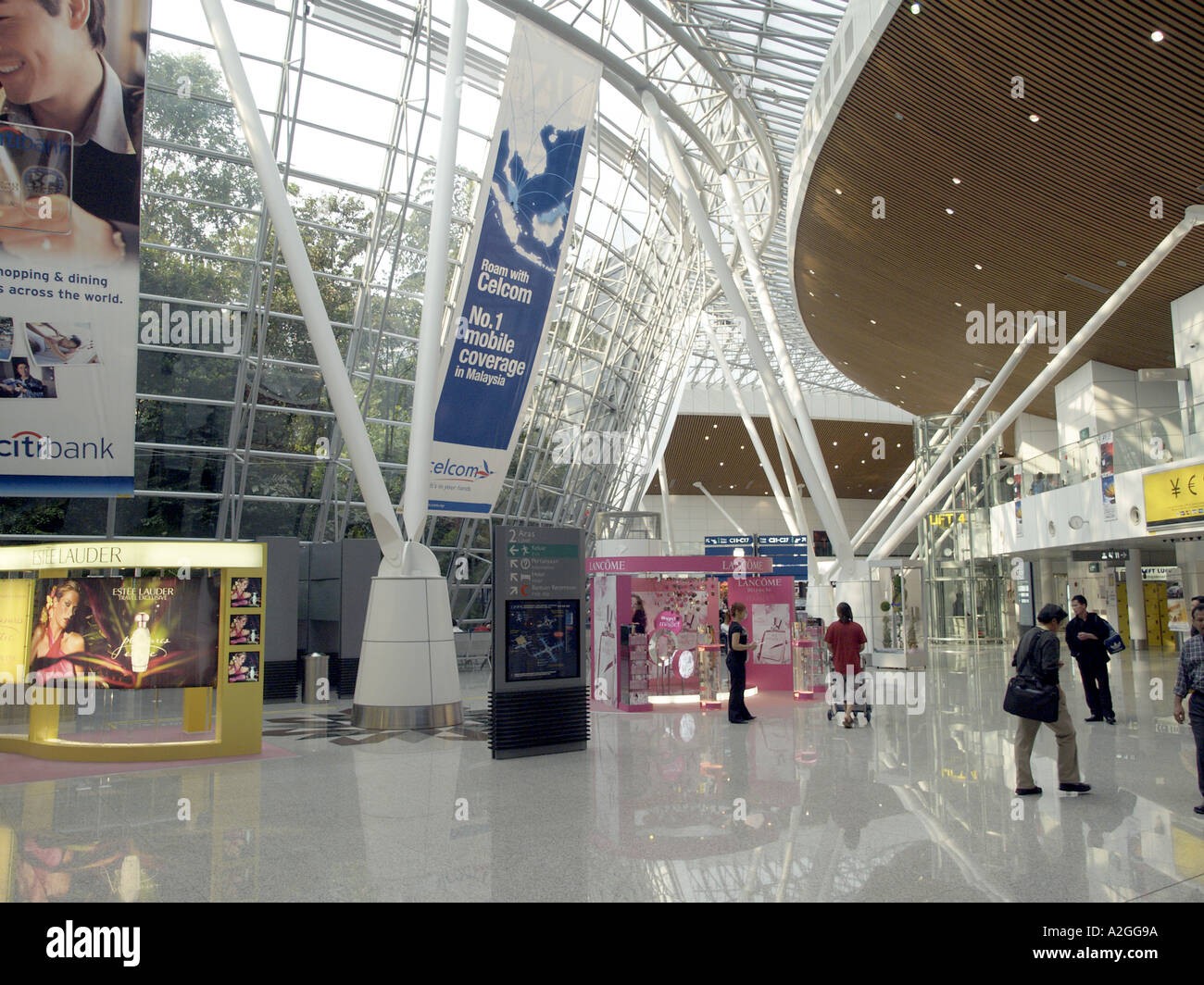KUALA LUMPUR INTERNATIONAL AIRPORT KLIA MALAYSIA DEPARTURE HALL FOR