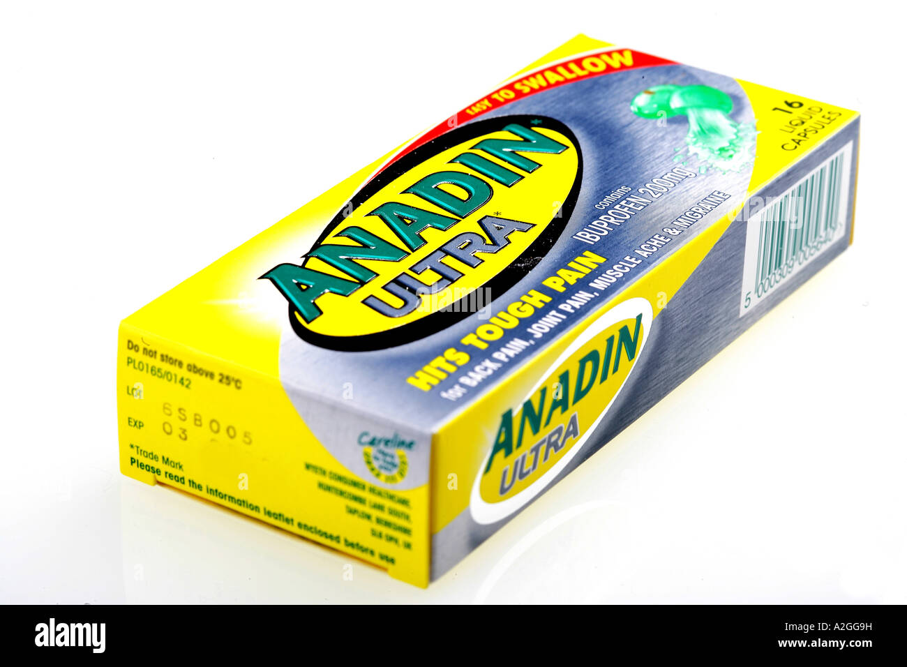 Anadin Capsules Stock Photo - Alamy