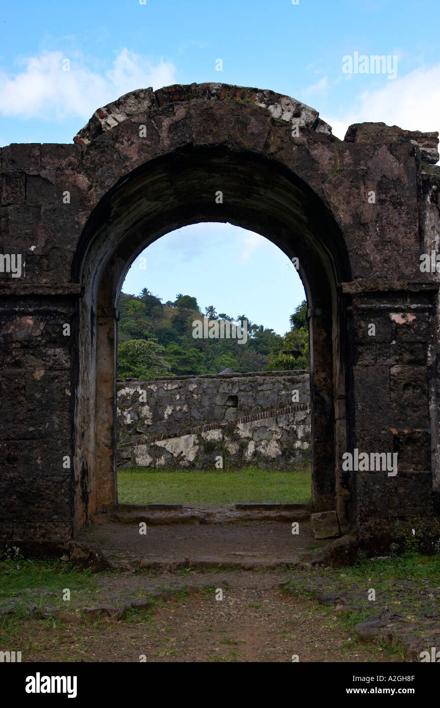 Panama portobello caribbean coast fort hi-res stock photography and ...