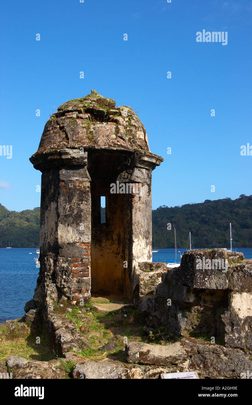 Panama portobello caribbean coast fort hi-res stock photography and ...