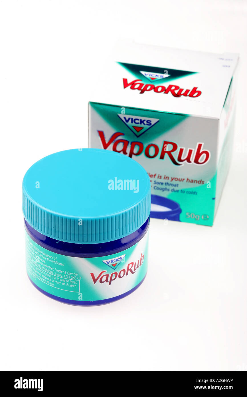 Vicks vaporub hi-res stock photography and images - Alamy