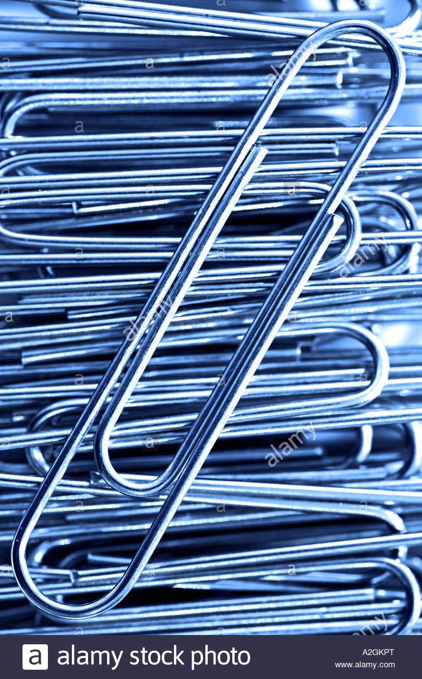 Paperclip Definition Close up paper clip hi-res stock photography and images - Alamy