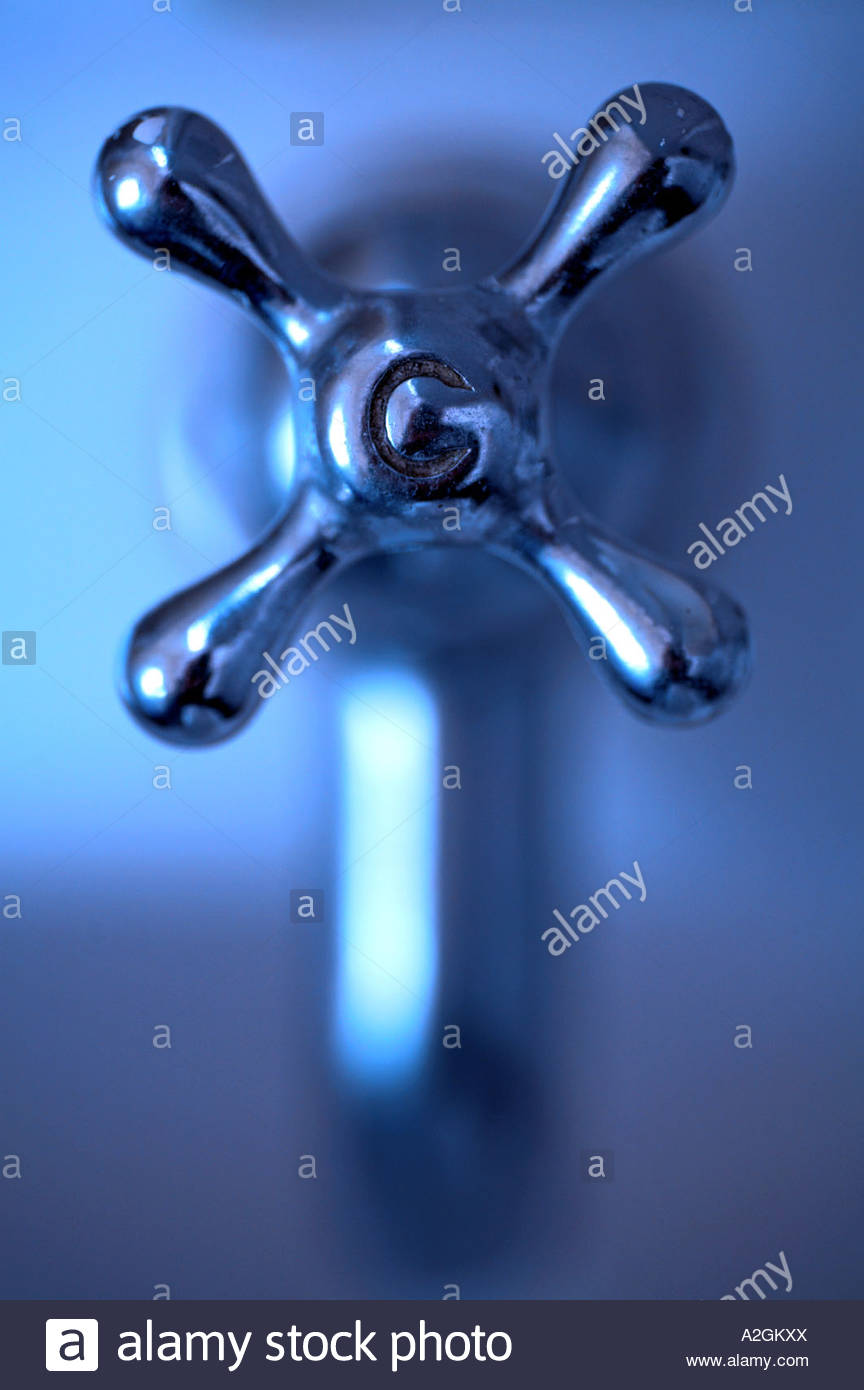 Cold water tap Stock Photo Alamy