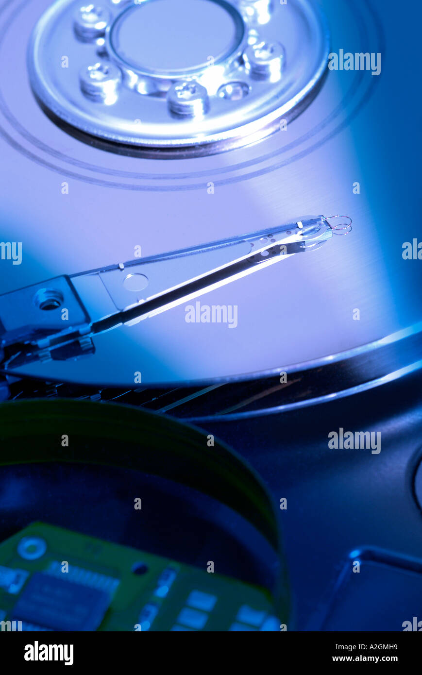 Harddisk Festplatte Stock Photo