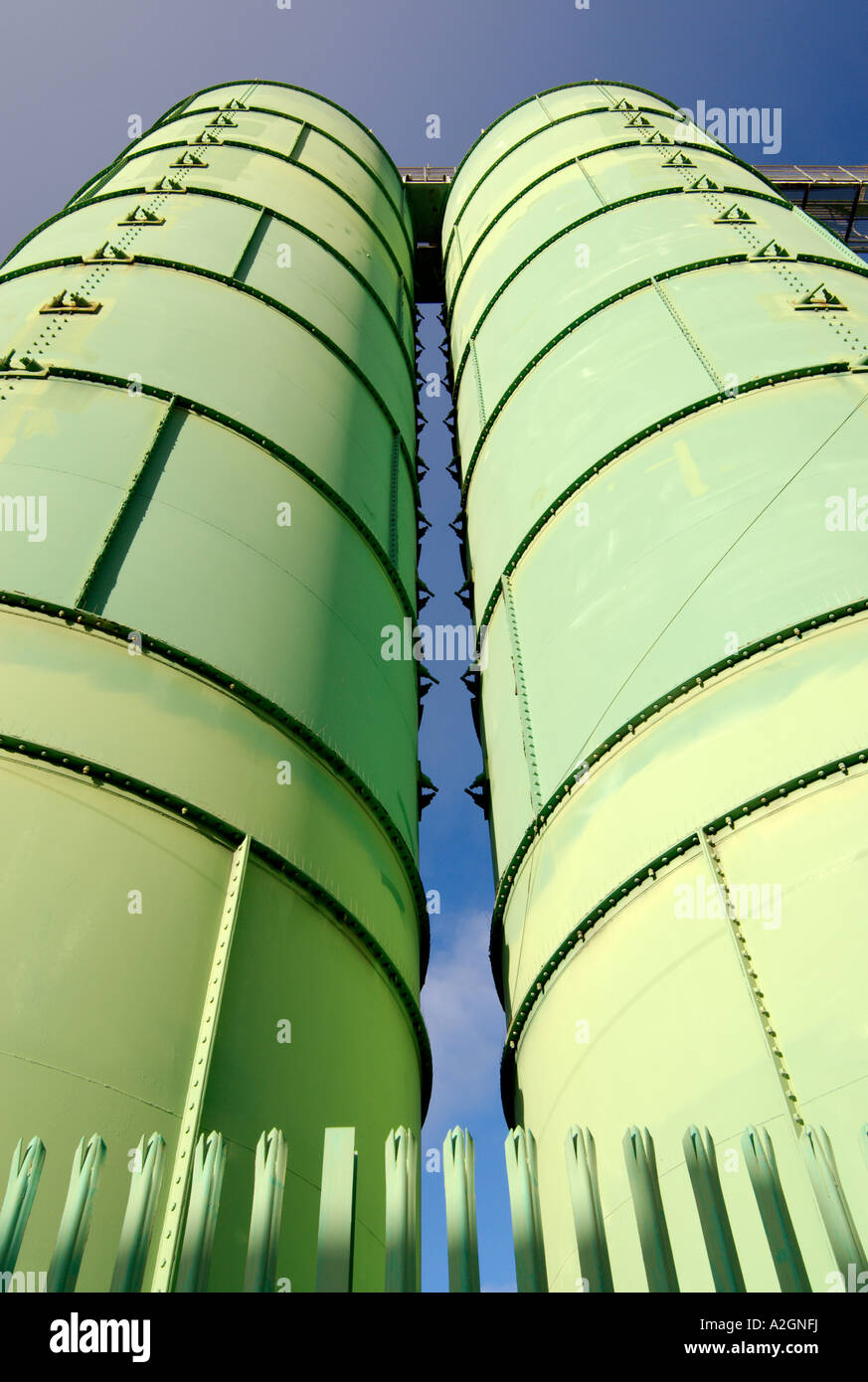 Rank Hovis Flour Mills based in Trafford Park Manchester UK Stock Photo