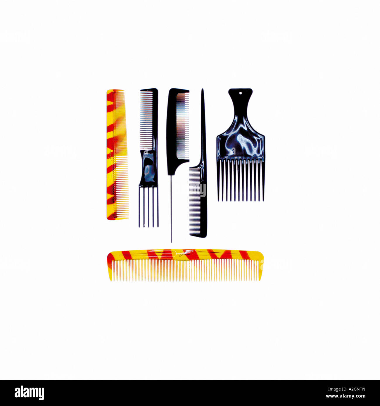 Selection of combs Stock Photo Alamy