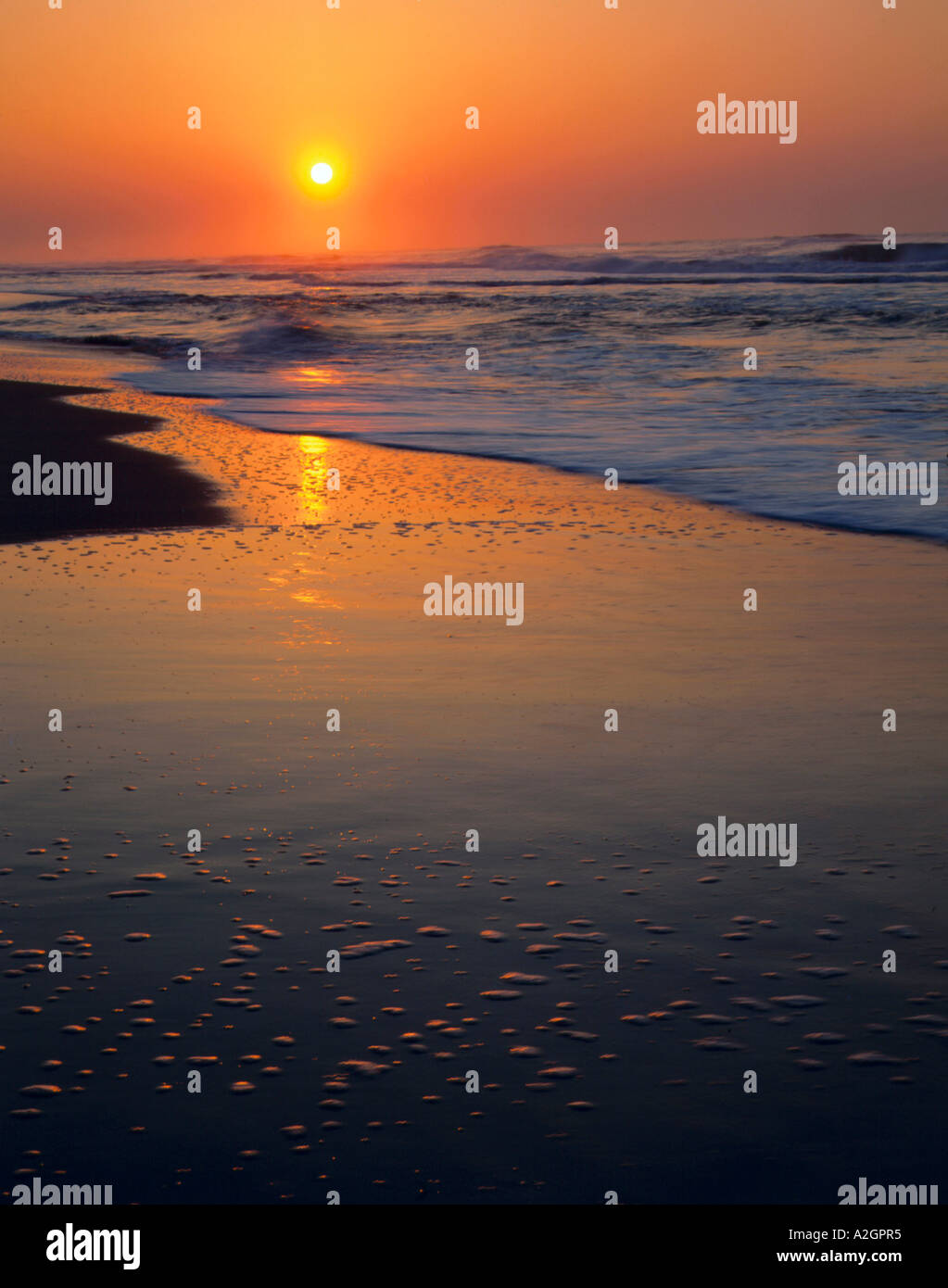CAPE HATTERAS NATIONAL SEASHORE NORTH CAROLINA USA Sunrise Over The CAPE HATTERAS NATIONAL SEASHORE NORTH CAROLINA USA Sunrise Over The