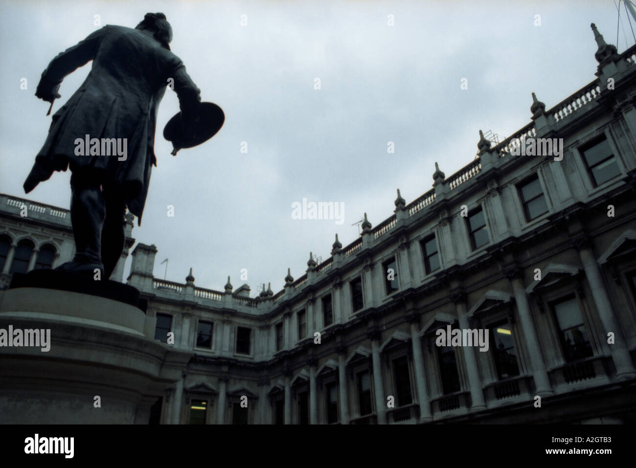 Statue at the royal academy hi-res stock photography and images - Alamy