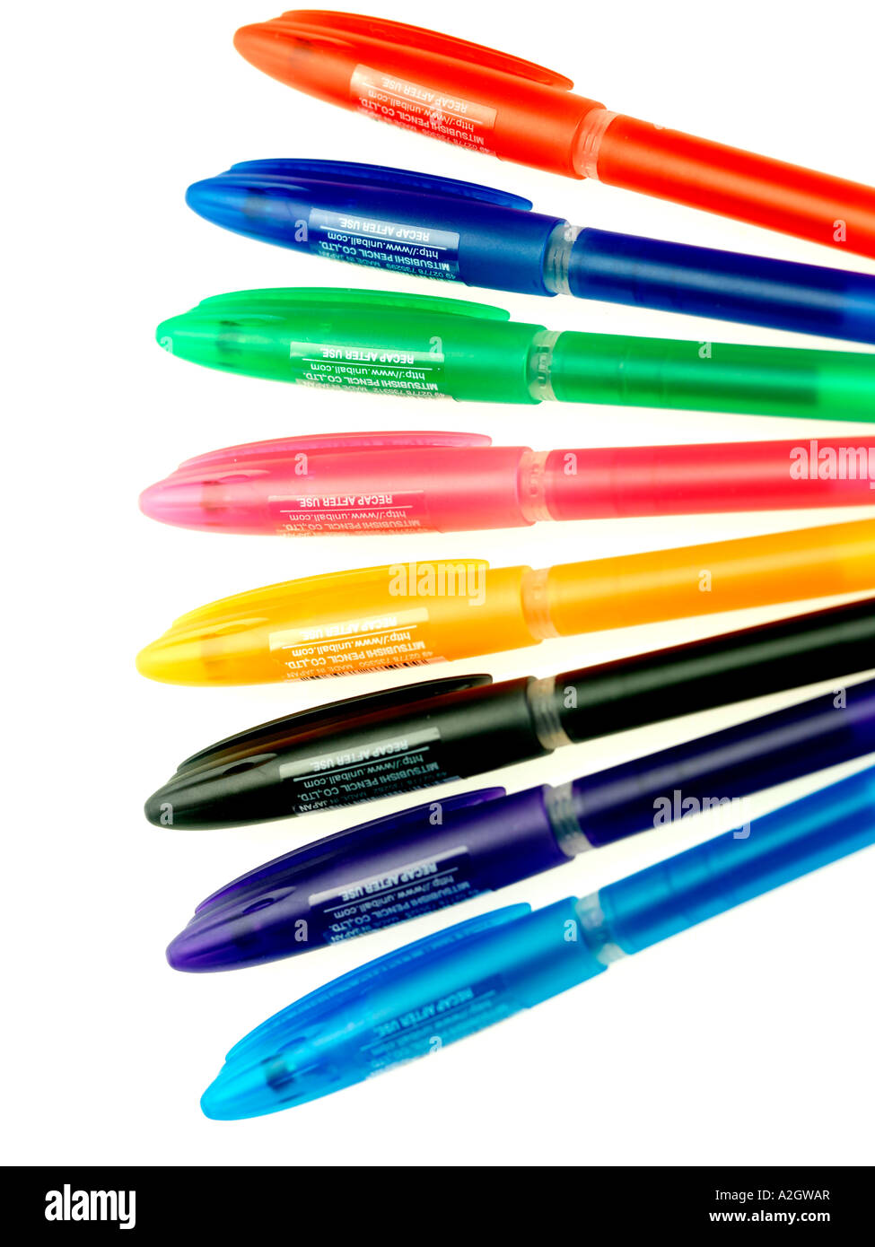 coloured pens